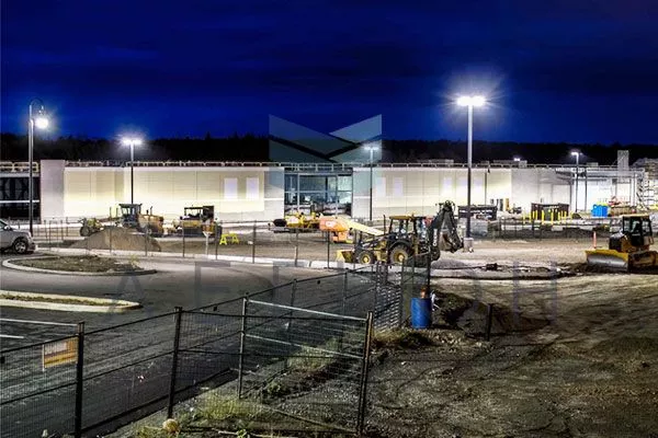 Освещение производственных территорий